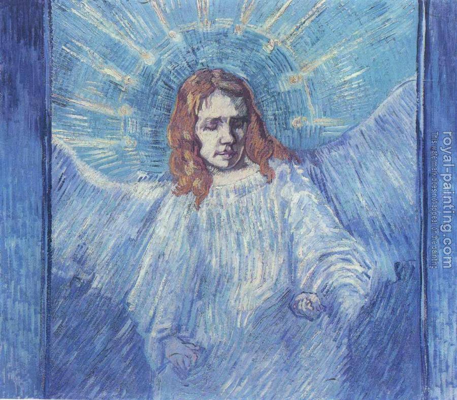 Vincent Van Gogh : Half Figure of an Angel